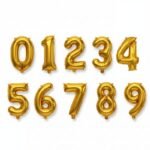 بالون هليم ارقام من 9/0