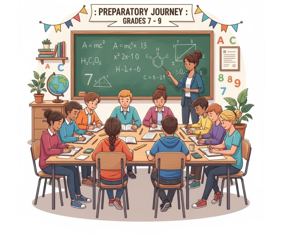 المرحلة الإعدادية-Preparatory Stage